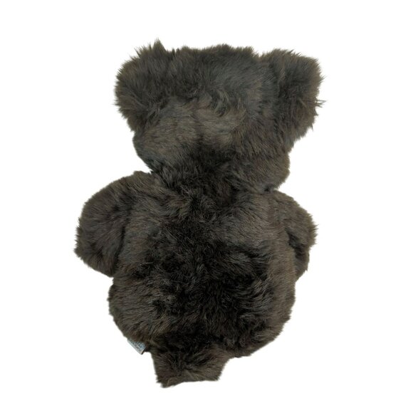 Gund 1991 Baxter Dark Chocolate Brown 15-Inch Bear Vintage Plush - Picture 4 of 8